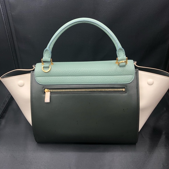 New Celine Trapeze Authentic Bag color block - Picture 5 of 16